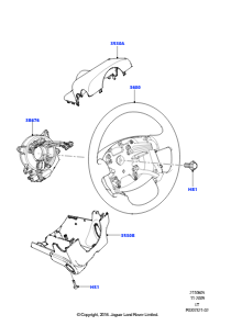 05A Lenkrad L320 RANGE ROVER SPORT 2010 - 2013 (L320)