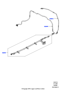 10B Kraftstoffleitungen L322 RANGE ROVER 2010 - 2012 (L322),5.0L OHC SGDI SGM V8 Benzin - AJ133