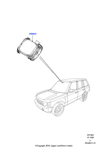 05B Scheibenwischer L322 RANGE ROVER 2010 - 2012 (L322),Ohne gepanzertes Fahrzeug