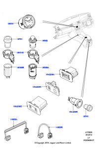 05 Anbauteile Instrumententafel L320 RANGE ROVER SPORT 2010 - 2013 (L320)