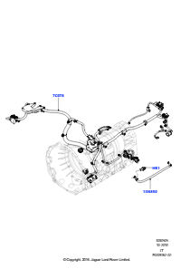 10L Kabelstrang - Motor u. Spritzwand L320 RANGE ROVER SPORT 2010 - 2013 (L320)