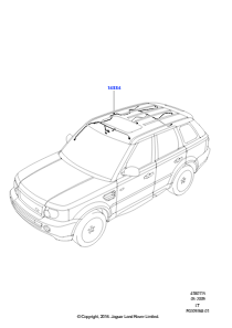 15E Kabelstrang - Karosserie u. Heck L320 RANGE ROVER SPORT 2010 - 2013 (L320)