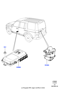 05B Kameraausrüstung L319 DISCOVERY 4 2010 - 2016 (L319)