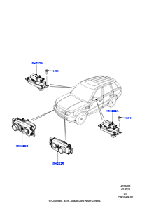 05A Kameraausrüstung L320 RANGE ROVER SPORT 2010 - 2013 (L320)