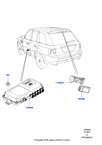 05B Kameraausrüstung L320 RANGE ROVER SPORT 2010 - 2013 (L320)