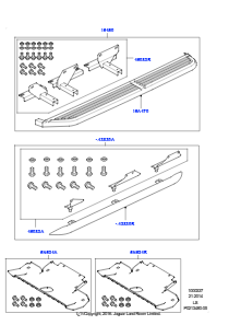 37 Karosserieschutz unten und Schilde L319 DISCOVERY 4 2010 - 2016 (L319)