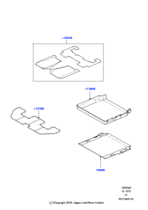 40A Innenraumverzierungen L319 DISCOVERY 4 2010 - 2016 (L319)