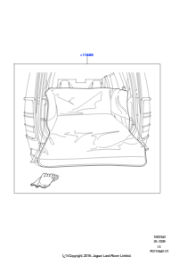 40B Innenraumverzierungen L319 DISCOVERY 4 2010 - 2016 (L319)