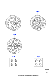 05C Räder L319 DISCOVERY 4 2010 - 2016 (L319)