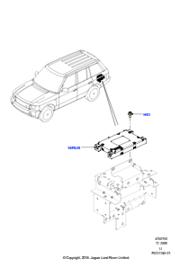 05 Mobiltelefon-Ausrüstung L322 RANGE ROVER 2010 - 2012 (L322)