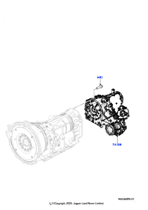 05AF Gehäuse Verteilergetriebe L460 NEW RANGE ROVER 2022 > (L460),Mit Vert.getr. mit 1 Übers.verh.
