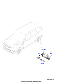 05AF Module u. Sensoren - Fahrzeug L461 NEW RANGE ROVER SPORT 2023 > (L461),DEPLOYABLE SIDE STEPS