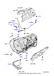 05AA Autom.getr. & Geschw.messerantrieb L460 NEW RANGE ROVER 2022 > (L460),4.4L V8 Turbo Petrol(NC11)