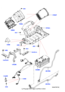 10AE Hybrid-Elektrikmodule L460 NEW RANGE ROVER 2022 > (L460),Batterie für Elektromotor - MHEV