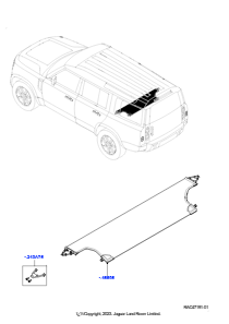 35AJ Laderaumverkleidung L663 NEW DEFENDER 2020 > (L663),Langer Radstand