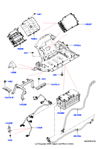 10AN Hybrid-Elektrikmodule L461 NEW RANGE ROVER SPORT 2023 > (L461),Batterie für Elektromotor - MHEV