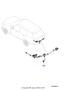 15AG Elektrische Verkabelung - Karosserie und Heck - Abschleppen L460 NEW RANGE ROVER 2022 > (L460)