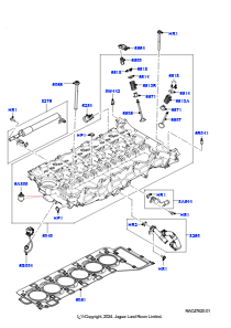 15AB Zylinderkopf L462 DISCOVERY 5 2017 > (L462),3,0 l AJ20P6 Benzin High
