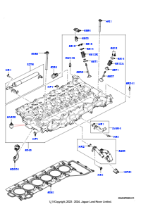 15AC Zylinderkopf L460 NEW RANGE ROVER 2022 > (L460),3,0 l AJ20P6 Benzin-PHEV