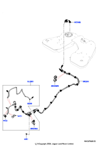 10AE Kraftstoffleitungen L461 NEW RANGE ROVER SPORT 2023 > (L461),3,0 l AJ20P6 Benzin-PHEV