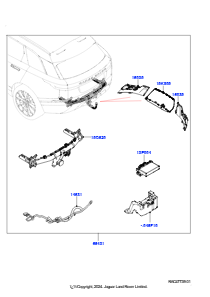 30AR Zubehörsatz L560 RANGE ROVER VELAR 2017 > (L560),(+)"CDN/MEX/USA"