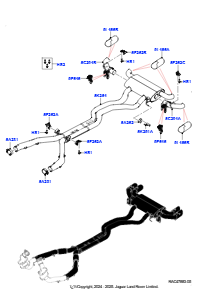 07AC Auspuffanlage hinten L461 NEW RANGE ROVER SPORT 2023 > (L461),Motorantrieb - 625PS
