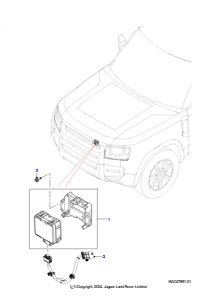 05AA Geschwindigkeitsregelanlage L663 NEW DEFENDER 2020 > (L663),Mit Geschwindigkeitsregelsystem