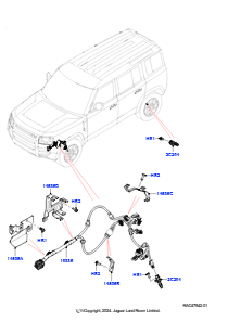 10AB ABS Sensoren L663 NEW DEFENDER 2020 > (L663),SV-Modellspez