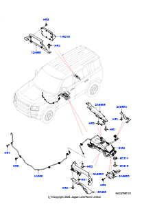 02 Automatische Druckhaltungseinheit L663 NEW DEFENDER 2020 > (L663),Elektronische Luftfederung mit Ki