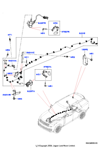 35AM Einspritzsystem - Reduktionsmittel L460 NEW RANGE ROVER 2022 > (L460),Mit Reduktionsmitteltank