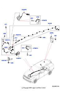 35AP Einspritzsystem - Reduktionsmittel L461 NEW RANGE ROVER SPORT 2023 > (L461),Mit Reduktionsmitteltank