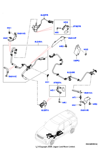 35AS Einspritzsystem - Reduktionsmittel L462 DISCOVERY 5 2017 > (L462),Mit Reduktionsmitteltank