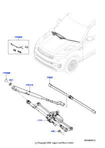 05 Scheibenwischer L461 NEW RANGE ROVER SPORT 2023 > (L461)