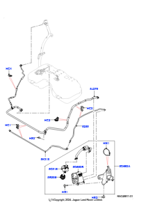 13BP Aktivkohlebehälter L551 NEW RANGE ROVER EVOQUE 2019 > (L551),Gebaut in Brasilien