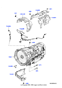 05AC Autom.getr. & Geschw.messerantrieb L461 NEW RANGE ROVER SPORT 2023 > (L461),3,0 l AJ20P6 Benzin High