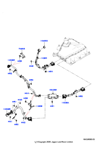 10AC Hybrid-Elektrikmodule L460 NEW RANGE ROVER 2022 > (L460),3,0 l AJ20P6 Benzin High