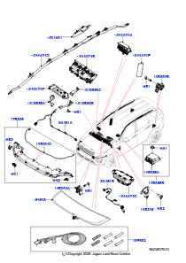 15A Airbag-System L550 DISCOVERY SPORT 2015 > (L550),Werk Halewood