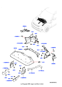 05AA Motorabdeckung vorn L461 NEW RANGE ROVER SPORT 2023 > (L461)