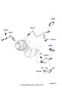 08AM Abgassensoren und Module L461 NEW RANGE ROVER SPORT 2023 > (L461),SULEV-Anforderungen