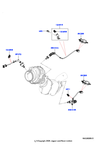 08AC Abgassensoren und Module L460 NEW RANGE ROVER 2022 > (L460),SULEV-Anforderungen