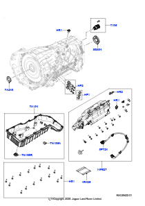 10AB Externe Bauteile - Getriebe L460 NEW RANGE ROVER 2022 > (L460),4.4L V8 Turbo Petrol(NC11)