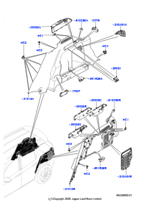 25C Seitenverkleidung L550 DISCOVERY SPORT 2015 > (L550),Werk Halewood