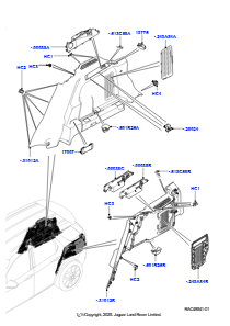 25O Seitenverkleidung L550 DISCOVERY SPORT 2015 > (L550),Gebaut in Brasilien