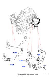 06AC EGR-Kühlsystem L462 DISCOVERY 5 2017 > (L462),Stufe V plus DPF