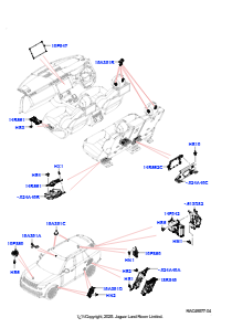 05AA Audio-Ausstattung - Prod.ausf. L460 NEW RANGE ROVER 2022 > (L460)