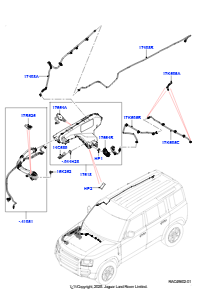 10AA Scheibenwaschanlage L663 NEW DEFENDER 2020 > (L663),2.0L I4 DSL HIGH DOHC AJ200