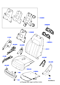 20AC Polster, Verkl. & Heiz. - Vorders. L460 NEW RANGE ROVER 2022 > (L460),SV1-Modellspezifikation