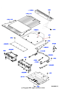 35AF Laderaumverkleidung L663 NEW DEFENDER 2020 > (L663),Kurzer Radstand