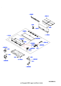 35AC Laderaumverkleidung L460 NEW RANGE ROVER 2022 > (L460),Vielseitiger Laderaumboden