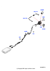 10BJ Hybrid-Elektrikmodule L460 NEW RANGE ROVER 2022 > (L460),Kombi-Doppelladebuchse AC/DC Typ 1